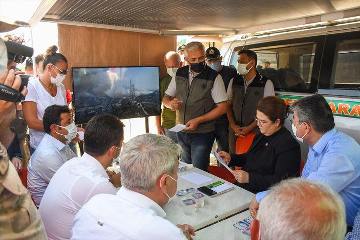 Bakan Yanık, Osmaniye'de orman yangınında zarar gören alanlarda incelemede bulundu: G5