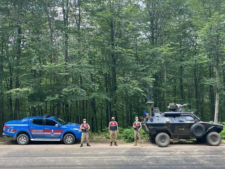 Ordu'da jandarma ekipleri orman yangınlarına karşı nöbet tutuyor G2