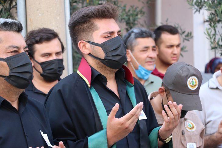 Manavgat'taki orman yangınında yaşamını yitiren Yaşar Cinbaş için Manisa'da tören düzenlendi G5