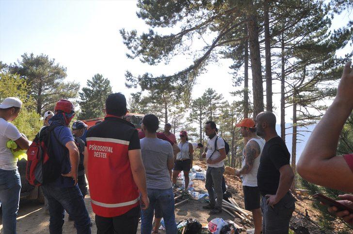 Köyceğiz'deki orman yangınına müdahale ediliyor G5