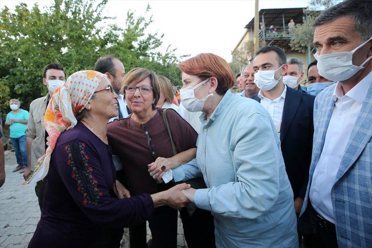 İYİ Parti Genel Başkanı Akşener, Adana Aladağ'daki orman yangınında zarar gören alanları inceledi: G5