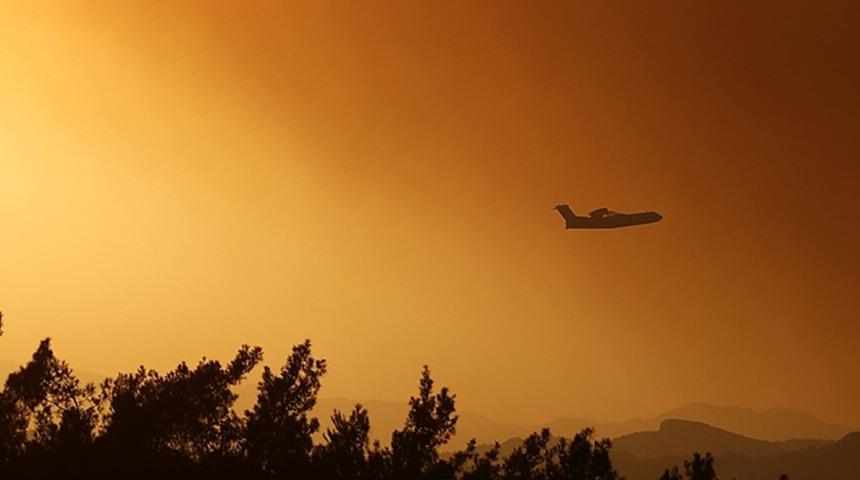 AB, Türkiye'ye yangın söndürme uçağı desteğinde bulunuyor