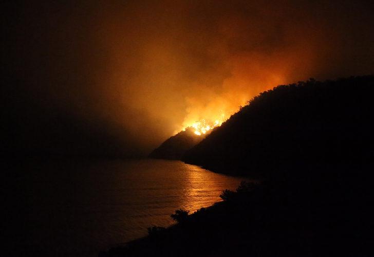 Bodrum'daki yangında son durum! Kimsenin girmesine izin verilmiyor G1