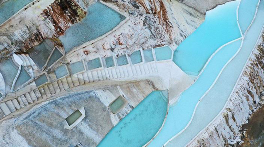 "Giresun'un Pamukkale'si" Göksu travertenleri doğaseverlerin ilgi odağı oldu