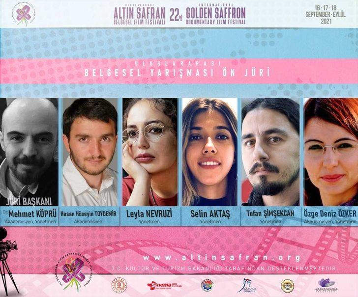 Uluslararası Altın Safran Belgesel Film Festivali'nin jüri üyeleri belirlendi G1