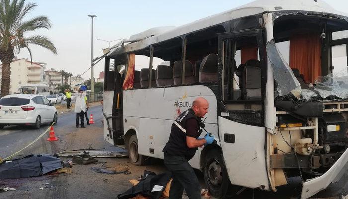 Manavgat'ta feci kaza: 3 ölü, 5 yaralı