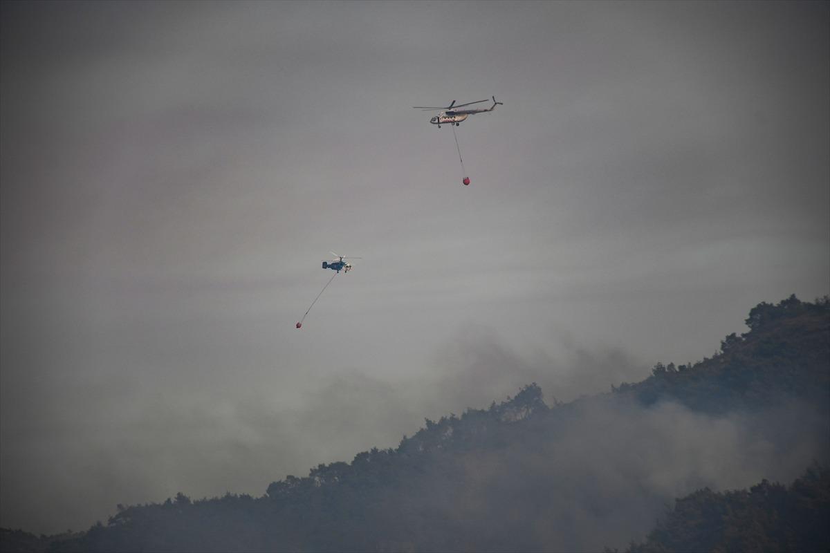 G&Uuml;NCELLEME 3 - Adana'da tarlada başlayıp ormanlık alana sı&ccedil;rayan yangın kontrol altında