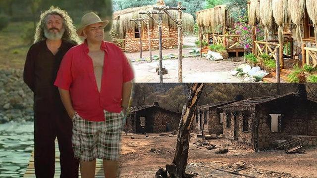 Oyuncu Arda Esen paylaştı: Mandıra Filozofu'nun çekildiği yer küle döndü