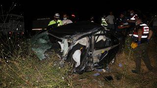 Edirne'de tırla otomobil çarpıştı: 1 ölü