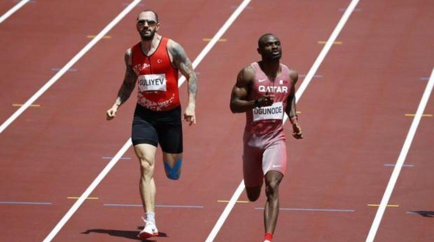 Milli atlet Ramil Guliyev, 200 metrede yarı finale yükseldi