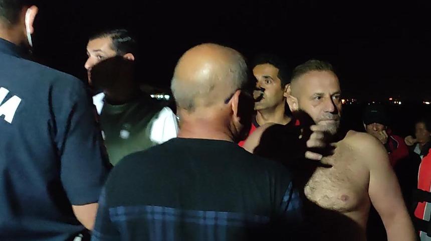 Sesini sahildekilere duyurmayı başardı, ölümden döndü