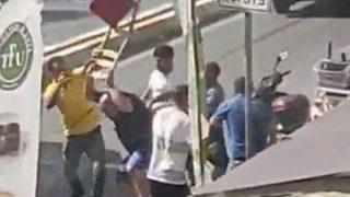 Park kavgasında silahlar çekildi, ortalık savaş alanına döndü