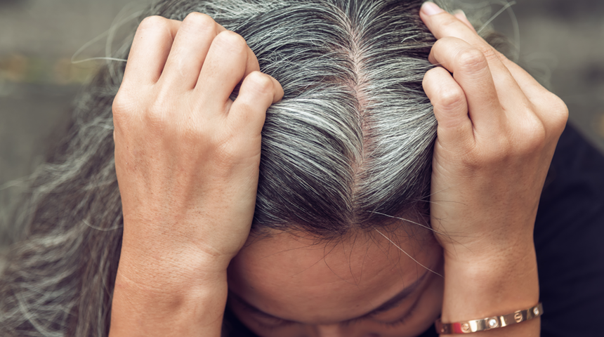 Bilimsel cevap! Saçlarınızın neden beyazladığını hiç düşündünüz mü?