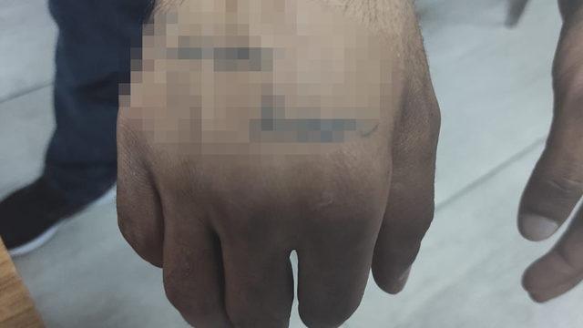 Elindeki dövmeyle yakayı ele verdi