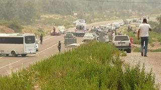 Telsiz konuşmaları ortaya çıktı! Gündoğmuş'taki yangın kara yoluna ilerliyor