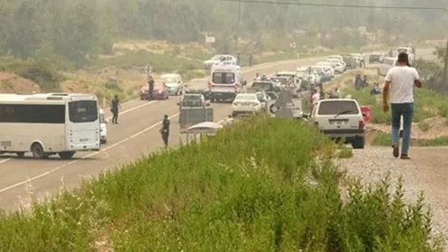 Telsiz konuşmaları ortaya çıktı! Gündoğmuş'taki yangın kara yoluna ilerliyor