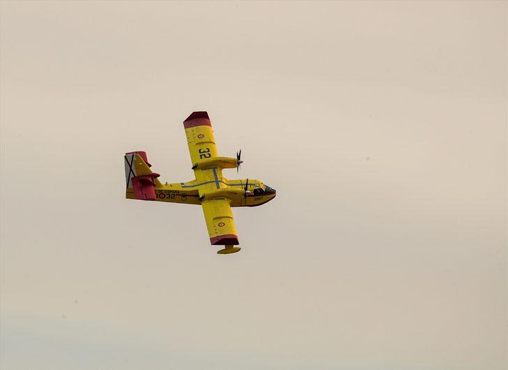 İspanya'dan gönderilen 2 yangın söndürme uçağı Muğla'da faaliyetlerine başladı G2