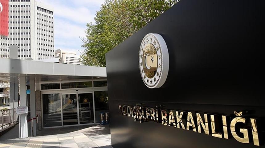 Dışişleri Bakanlığı: ABD'nin sorumsuz ve ülkemize danışmadan aldığı kararı kabul etmiyoruz