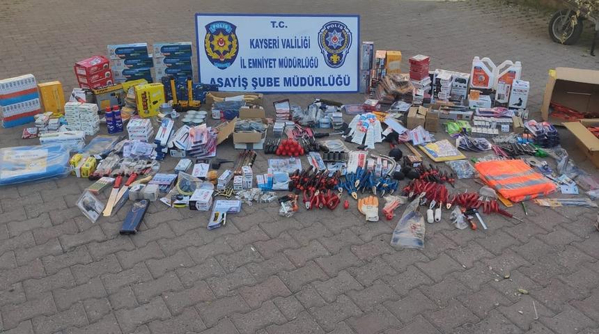 Çaldığı malzemeleri uygulamadan satışa çıkaran hırsız yakalandı