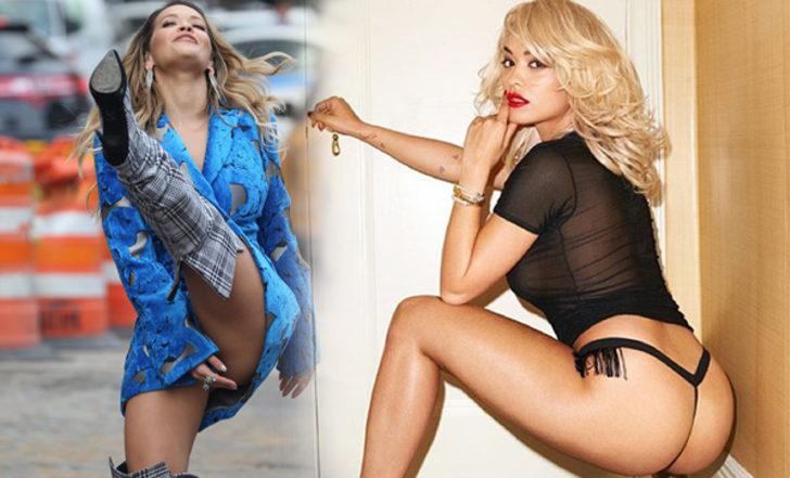 Rita Ora klip çekiminde kendinden geçti G1