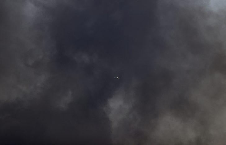 Başkentte özel hastane inşaatında yangın çıktı G4