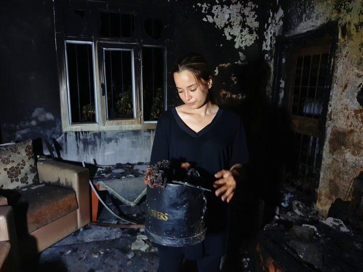 Türk Kızılaydan Mersin'deki orman yangınında çeyizi zarar gören genç kıza destek G1