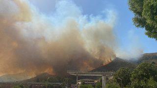 Son Dakika: Alevlerin yaklaştığı Kemerköy Termik Santrali tahliye ediliyor