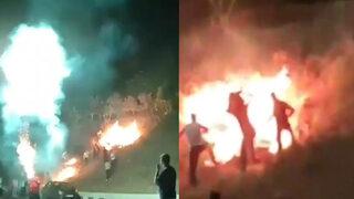 İzmir'de akılalmaz olay: Düğünde atılan havai fişek yangına sebep oldu