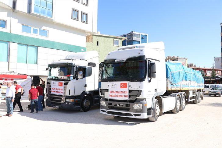 Niğde'den Manavgat'a 2 tır yardım gönderildi G2