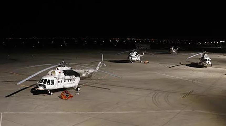 Hazırlıklar başladı! Ukrayna'dan gelen helikopterler Türk pilotlarla beraber uçacaklar