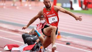 Üç adım atlamada Necati Er, olimpiyatı 6'ncı tamamladı