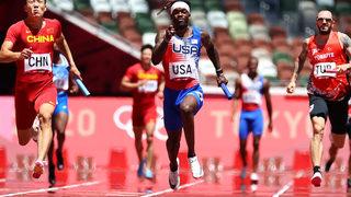  Türk Milli Takımı, erkekler 4x100 metre yarışında elendi