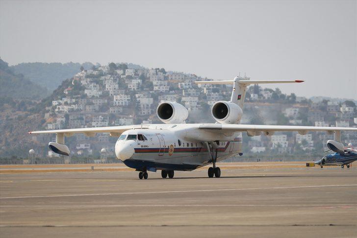 Muğla'da yangın söndürme çalışmalarında hava gücü genişliyor G4