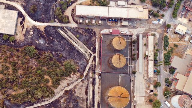 Muğla’daki termik santralin son hali havadan görüntülendi! Bölge, hayalet şehre döndü