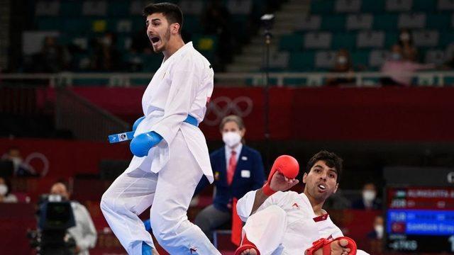 Tokyo 2020: Eray Şamdan karatede gümüş madalya kazandı