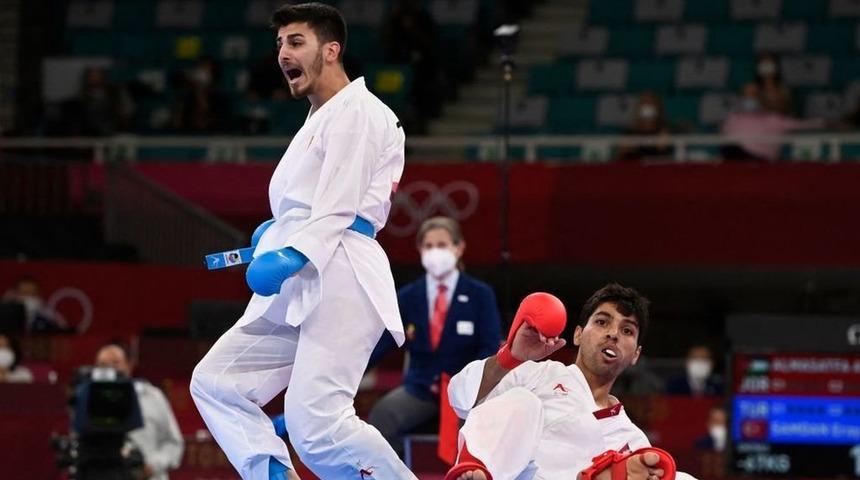 Tokyo 2020: Eray Şamdan karatede g&uuml;m&uuml;ş madalya kazandı
