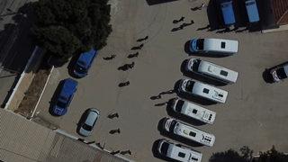 Mermer ocağına baskın: 107 yabancı uyruklu işçi yakalandı