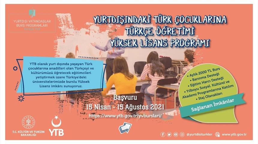 YTB'nin yurt dışı vatandaşlar burslarına başvurular devam ediyor