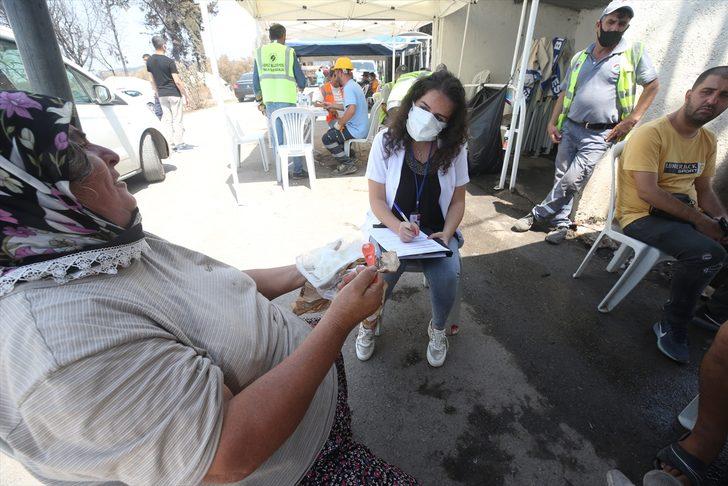 Sağlık Bakanlığı ekipleri orman yangınlarından etkilenenleri yalnız bırakmıyor G1