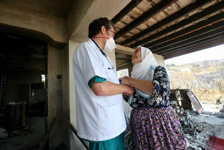 Sağlık Bakanlığı ekipleri orman yangınlarından etkilenenleri yalnız bırakmıyor G2