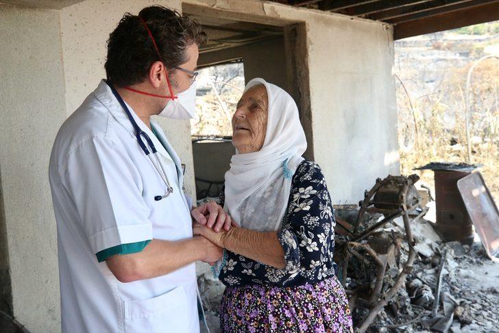 Sağlık Bakanlığı ekipleri orman yangınlarından etkilenenleri yalnız bırakmıyor G3