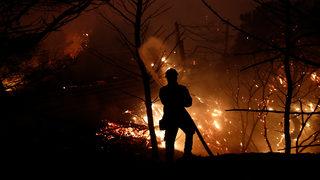 Yunanistan'da kontrol altına alınan orman yangınları yeniden alevlendi!