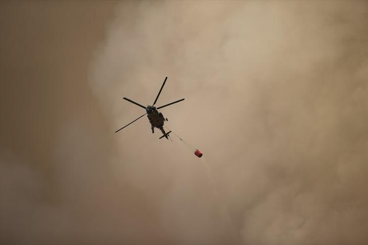 Acı veda! Milas'ta yangının tehdit ettiği 2 mahalledeki vatandaşlar tahliye edildi G2