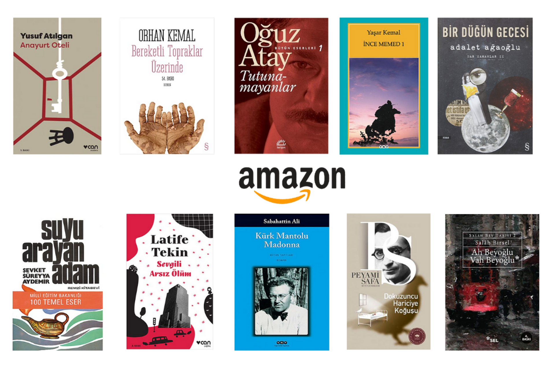 Türk edebiyatının en iyi romanları Amazon’un ayrıcalıklı dünyasında