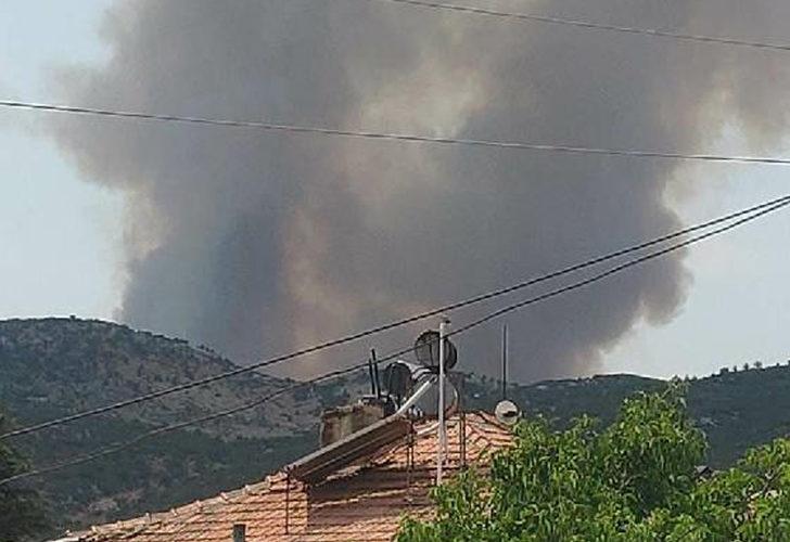 Son Dakika: Burdur Tefenni'de orman yangını! Dumanlar yükseliyor