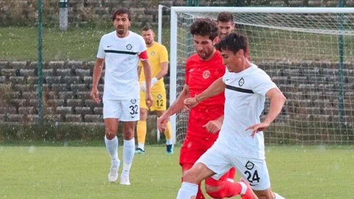 Altay, hazırlık maçında Ümraniyespor'a kaybetti