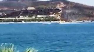 Yangın söndürme uçağını engelleyen jetski hakkında soruşturma