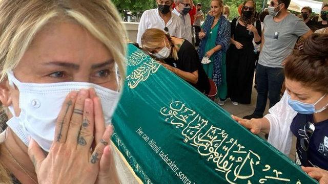Yonca Evcimik'in annesi son yolculuğuna uğurlandı 