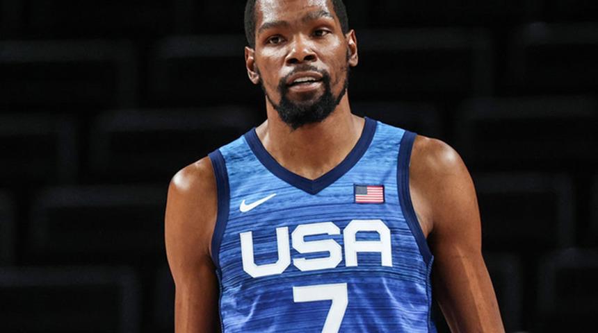 Kevin Durant, Tokyo 2020'de tarihe geçti