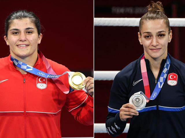 102 ve 103. olimpiyat madalyaları kadın boksörlerden